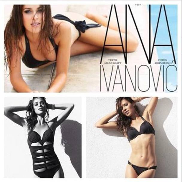 La bellezza di Ana Ivanovic non  passata inosservata neanche al di fuori dei campi da gioco e molte riviste le hanno dedicato copertine e gallerie fotografiche. Instagram
